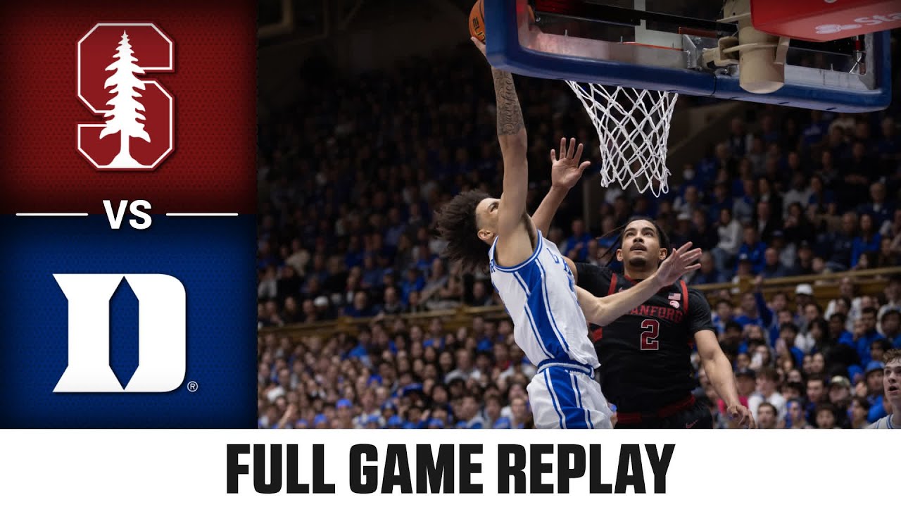 Stanford vs. Duke Full Game Replay | 2024-25 ACC Men's Basketball