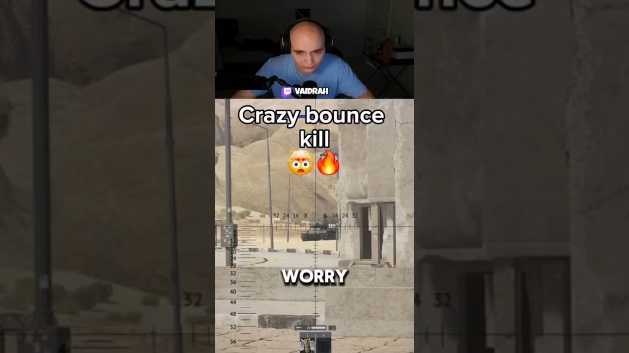 Crazy bounce kill 🤯🔥#warthunder  #warthundershorts