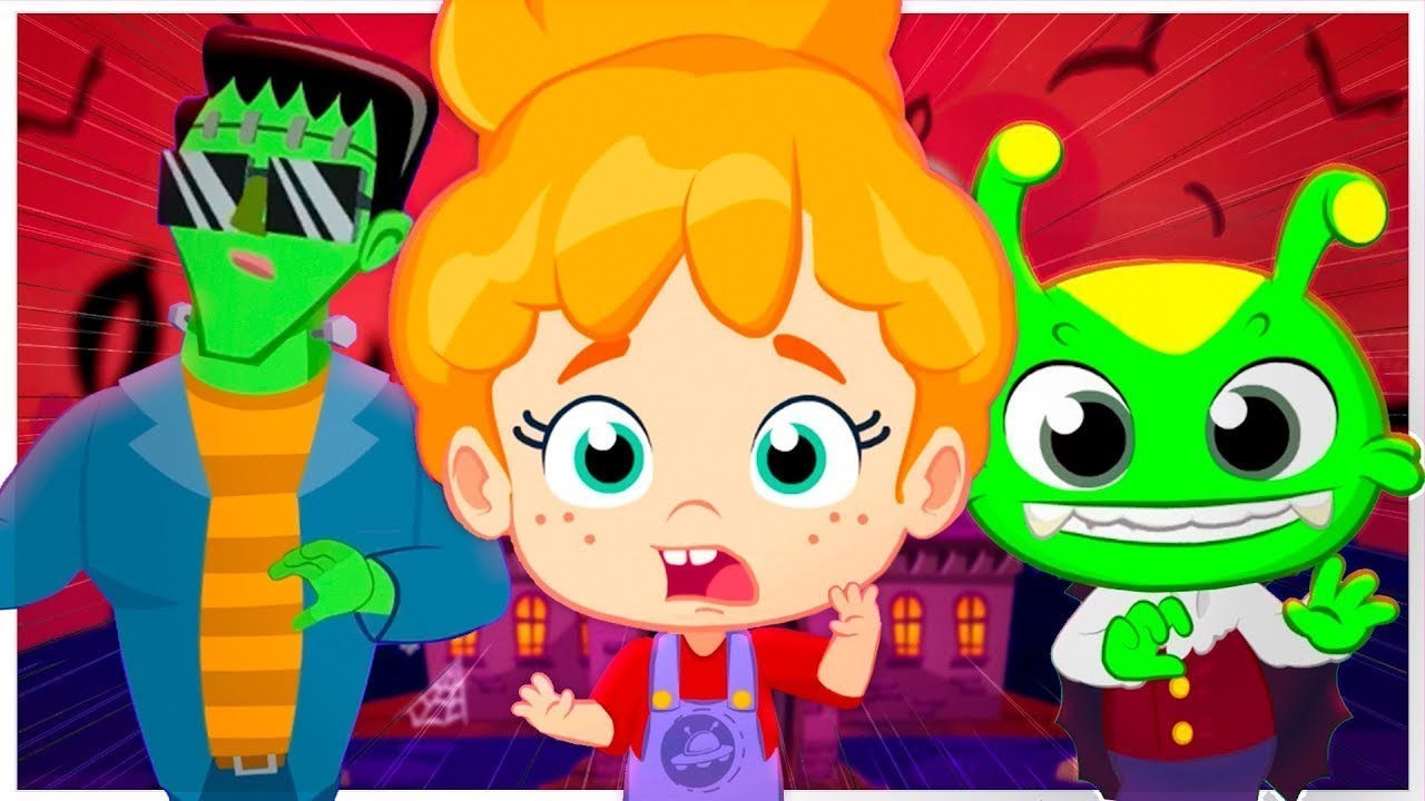 👻 Monsters, Vampires & Ghosts?! Groovy’s Halloween Adventure | Songs to Learn & Laugh !