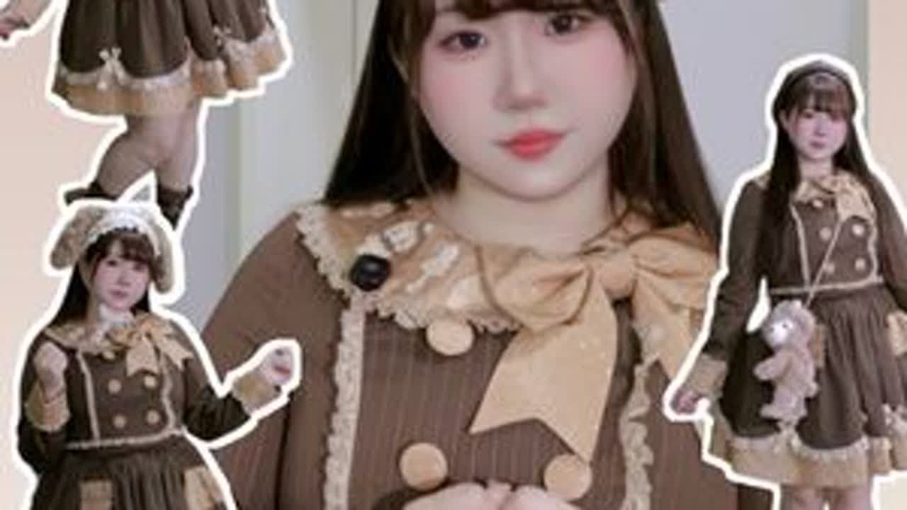 Lolita测评|nono烘焙屋套装测评分享🥐 之前有姐妹想看的nono烘焙屋测评来啦！！#仲夏物语 #nono烘焙屋 #momo物语nono #lolita #lolita测评