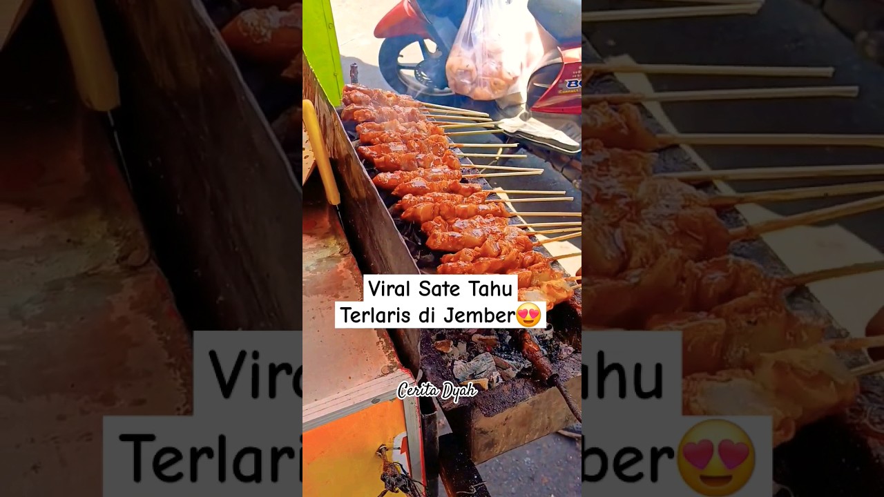 Kuliner Viral SATE TAHU Bakar😍 #shrots #viral #fyp #kuliner #streetfood