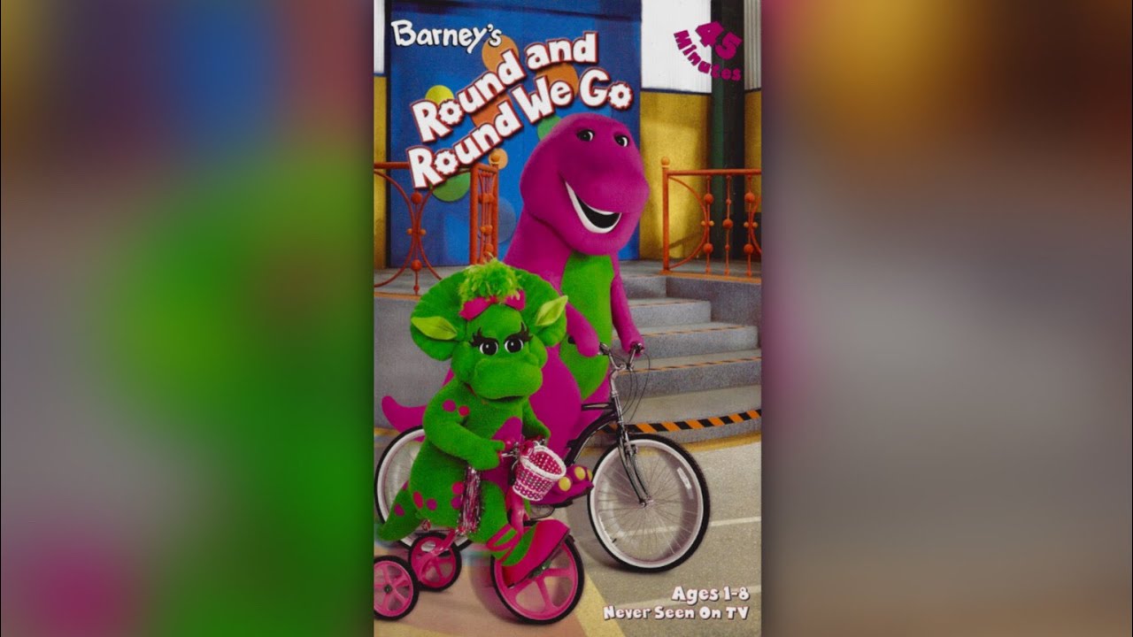 Barney: Round and Round We Go [2002] - 2002 VHS Release