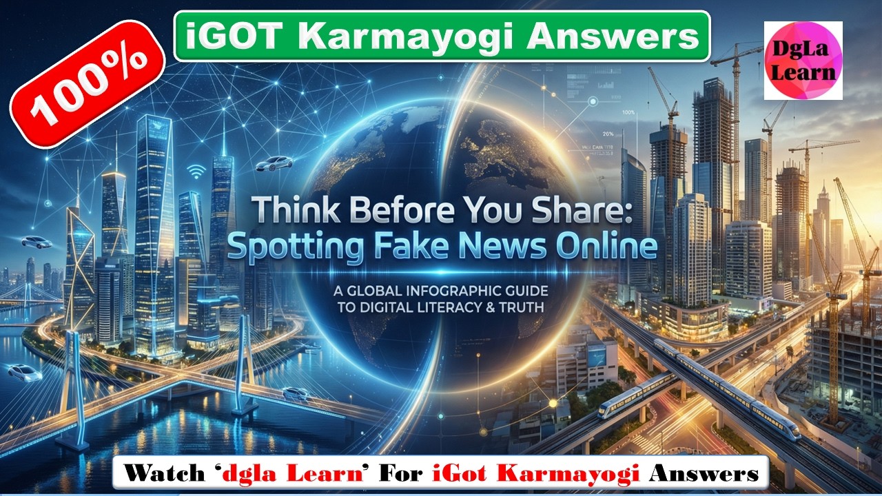 Think Before You Share: Spotting Fake News Online | iGot Karmayogi Answers
