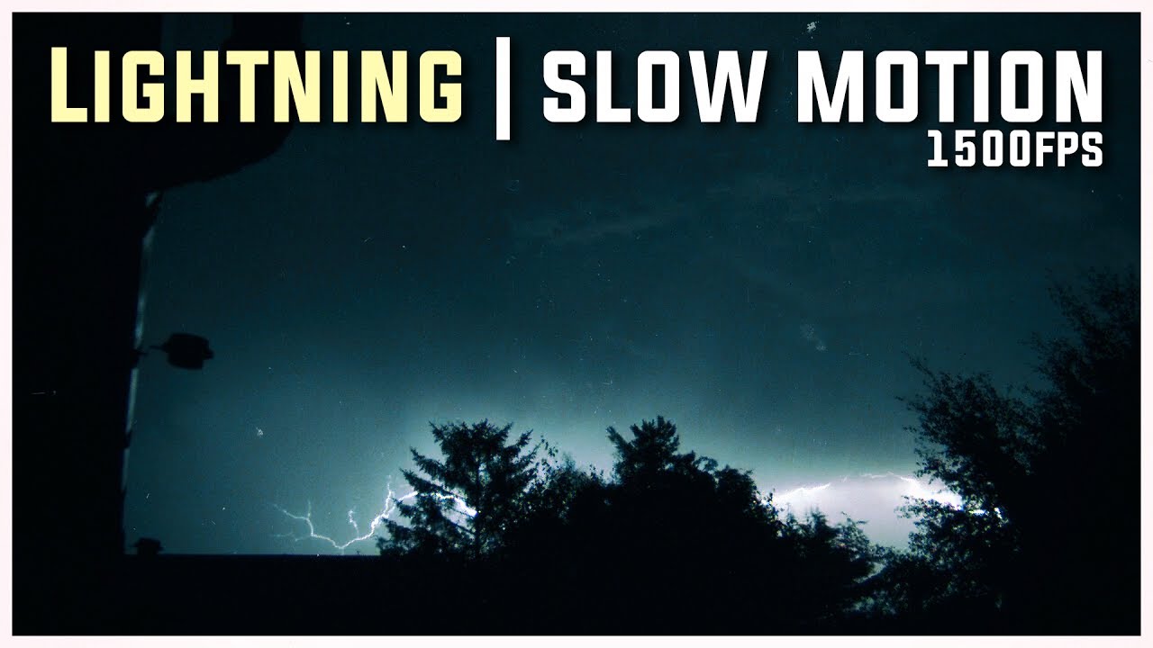 Lightning at 1500fps | Chronos 1.4 | PBTV