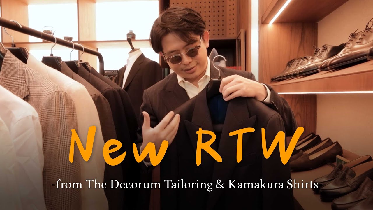 The Decorum Tailoring RTW และ Kamakura Shirts ตัวใหม่ที่คุณควรมาลอง