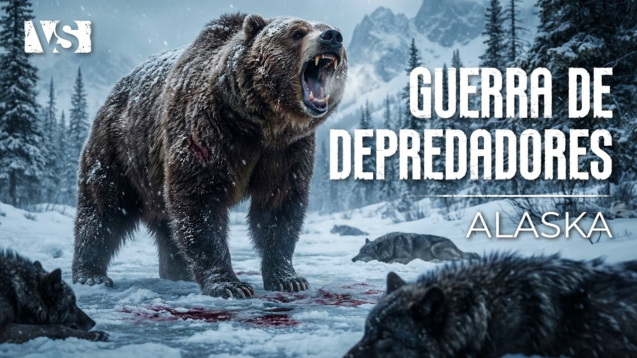DEPREDADORES BRUTALES DE ALASKA | La Lucha por el Dominio del Norte Salvaje - Documental Animal