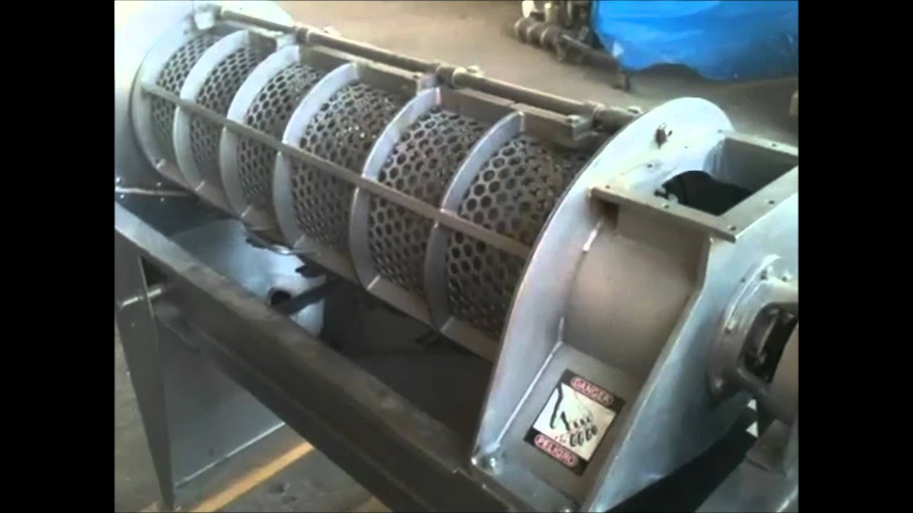 Genemco's Used Brown International Corp. Model 202 Paddle Pulper / Finisher