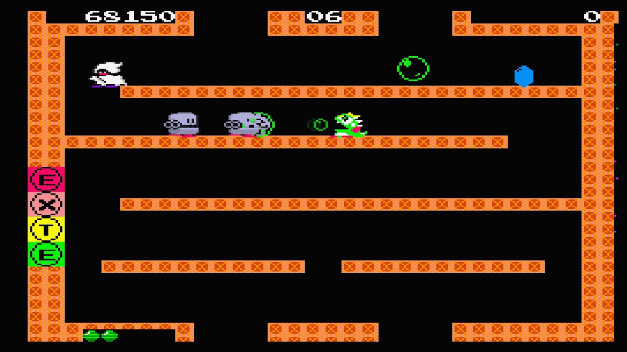 MSX2 Gameplay - Bubble Bobble