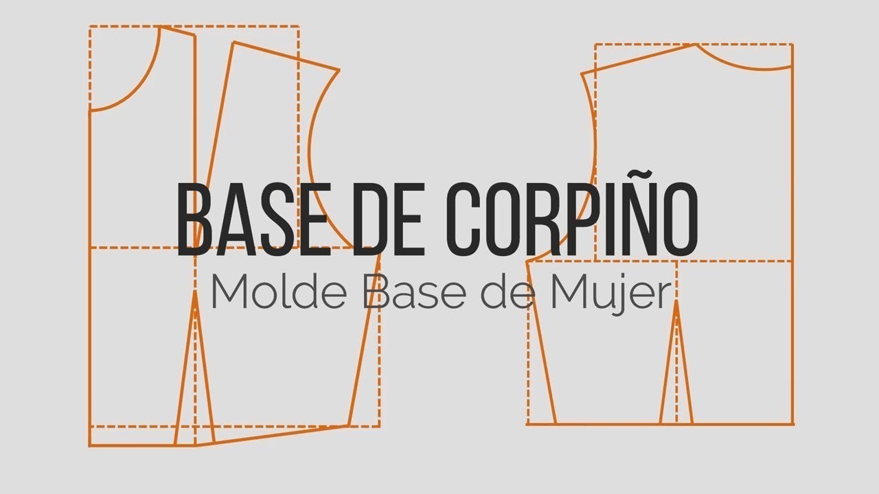 MOLDE BASE de Mujer a Medida - Base de Corpiño para Alta Costura
