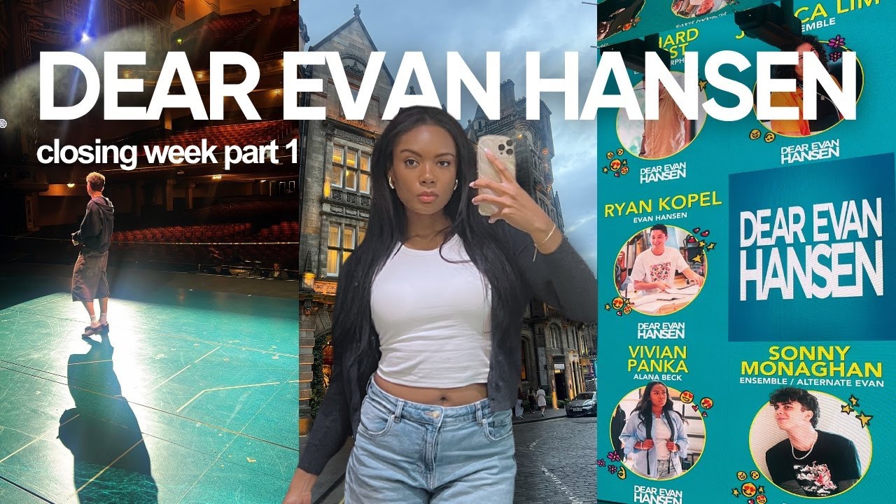 FINAL WEEK AT DEAR EVAN HANSEN😭! | PART 1| awards night, Ryan roasting the cast & making Liv cry