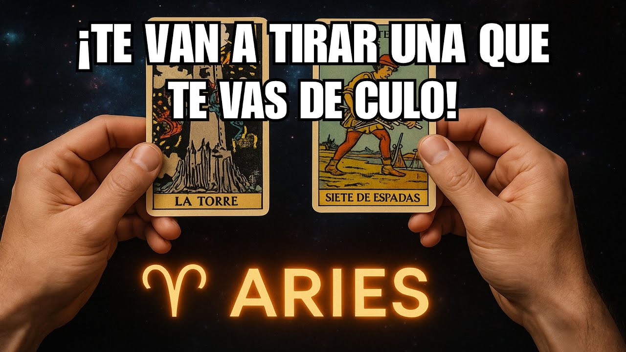 ARIES♈SE TE VA A CAER LA JETA Y TE VAS DE CULO😵‍💫TE TIENEN CLAVAO😈,PERO TE VAN A SOLTAR LA BOMBA