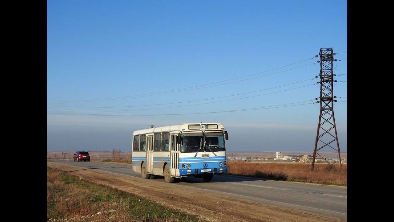 ЛАЗ 42021 А 438 НС 82 Феодосия Маршрут №40