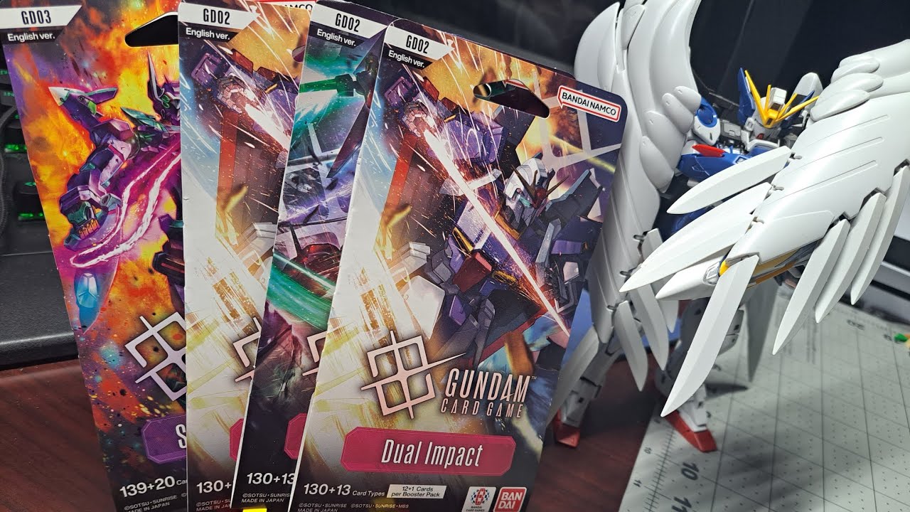 GUNDAM CARD OPENING 