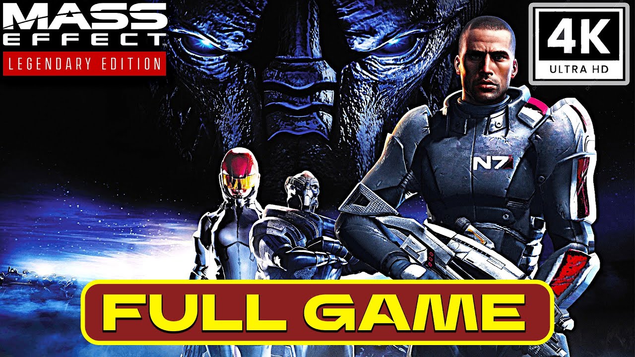 MASS EFFECT Legendary Edition FULL GAME Walkthrough [PC 4K 60FPS]