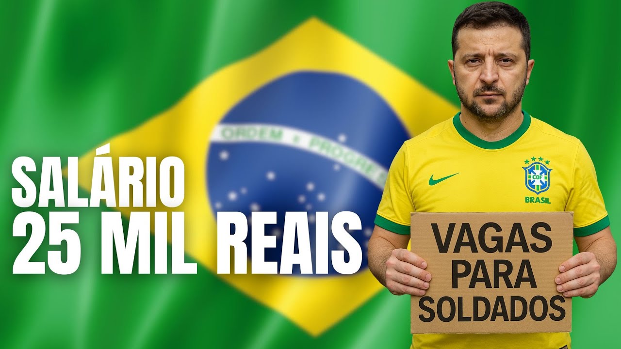 Contratam-se brasileiros para lutar na Ucrânia! Vagas abertas!!!