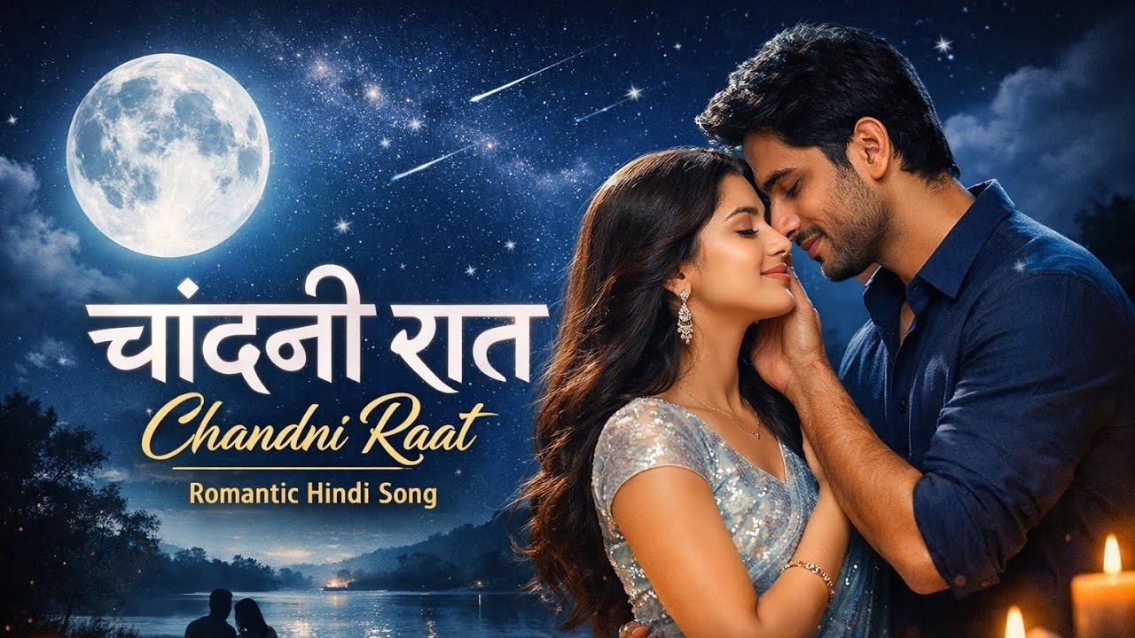 Chandni Raat | Romantic Hindi Song | Moonlight Love Story | Official Music Studio