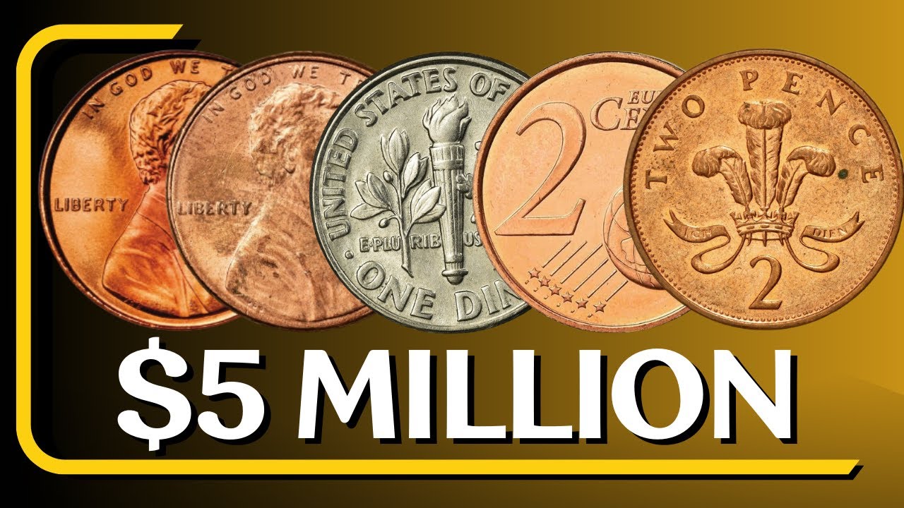 Top 5 Ultra-Rare Coins Worth Millions - 5 Ultra Rare Coins Worth A Lot of Money - Coins Worth Money