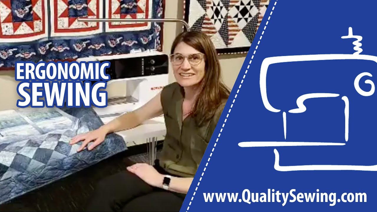 How Do I Set Up an Ergonomic Sewing Space?