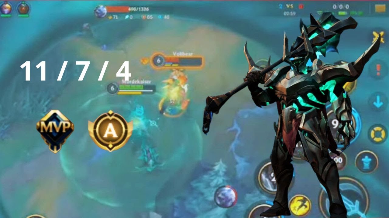 COMECEI MAL MAS TERMINEI COMO MVP!  Mordekaiser top lane Wild Rift