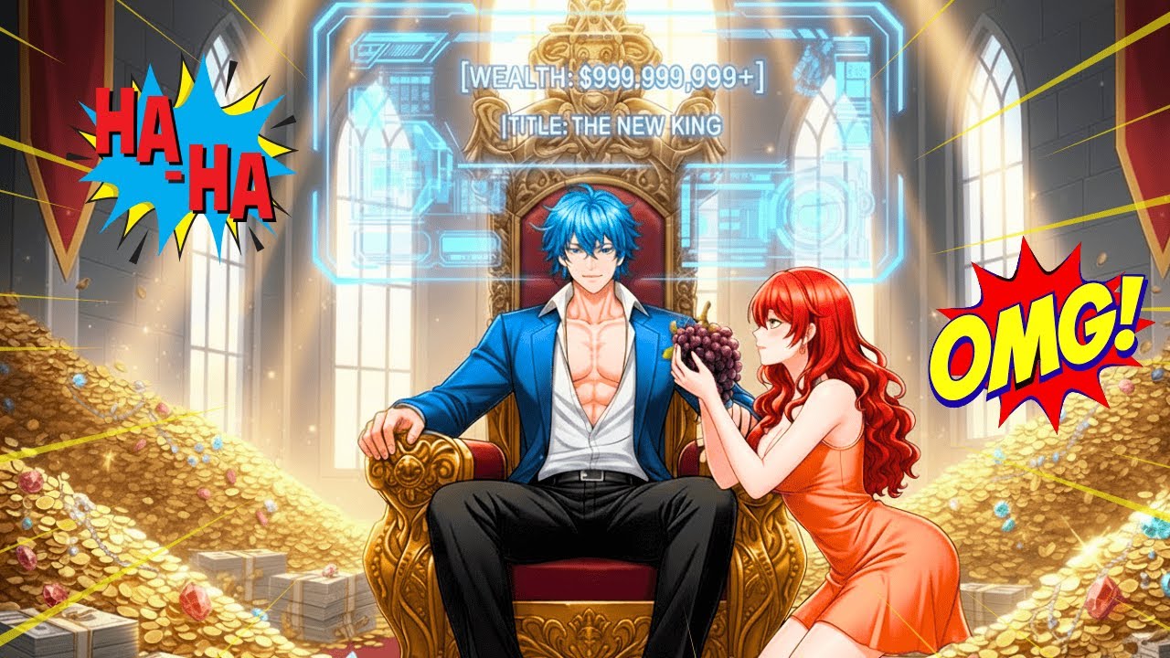De POBRE a MILIONÁRIO com um SISTEMA que me dá DEUSAS e SUPERCARROS| Manhwa Recap