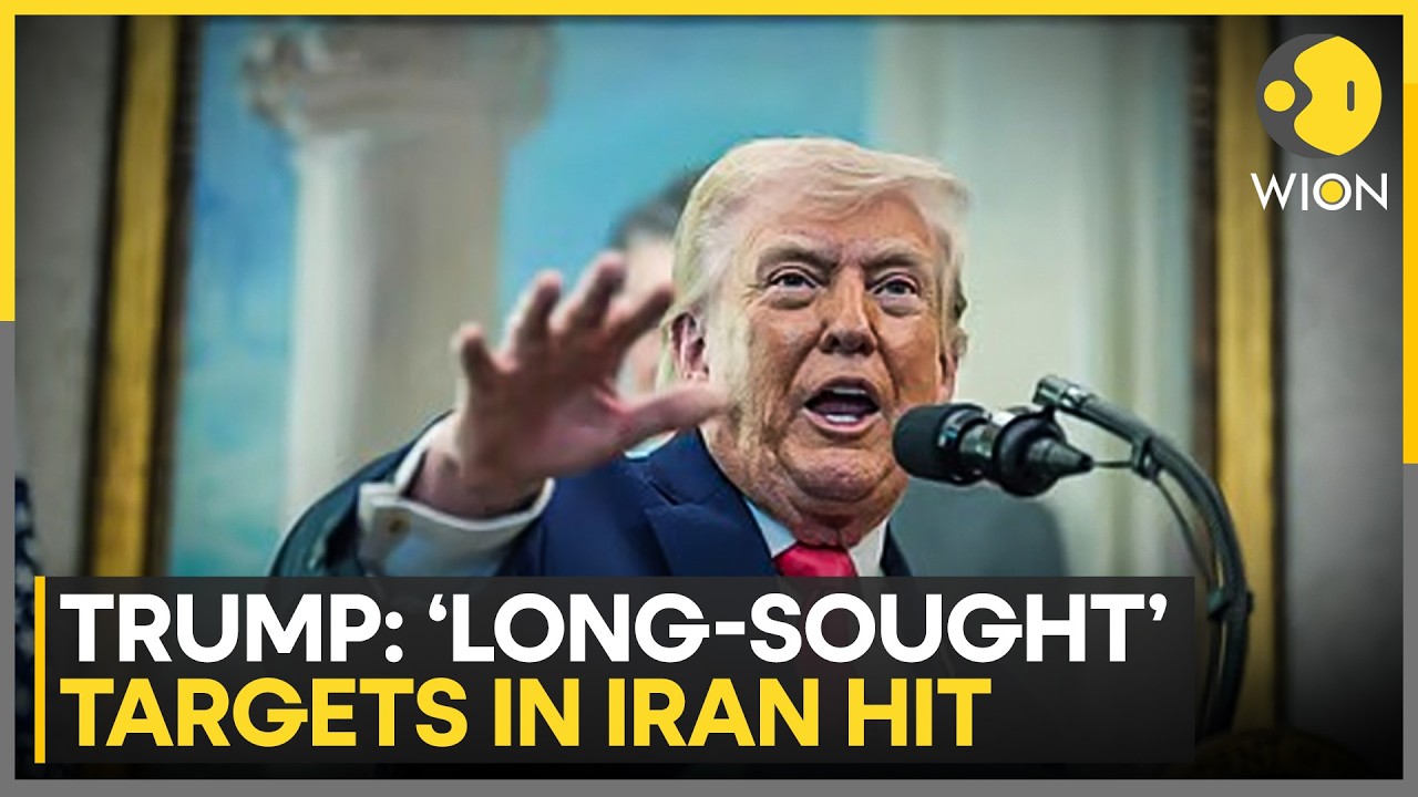 US-Iran War: Trump Says US Military Destroyed &lsquo;Long-Sought&rsquo; Targets In Iran | WION