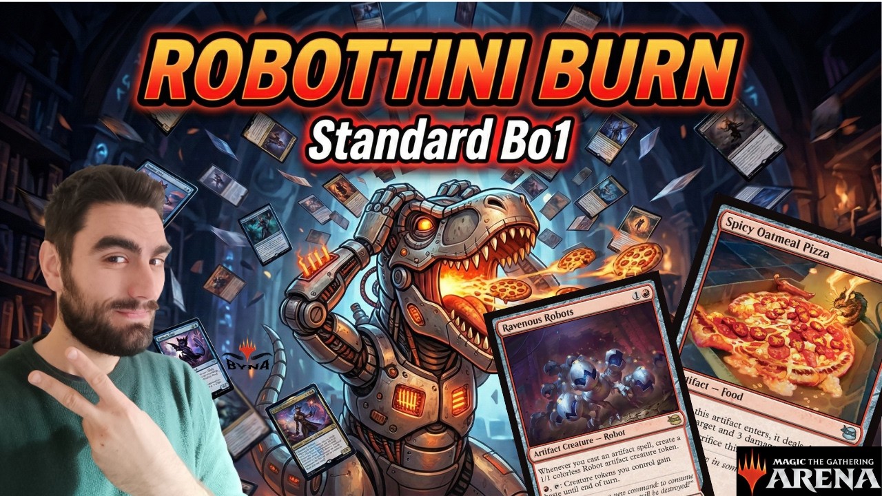 ROBOTTINI BURN Standard Bo1 #mtgarena #magic #mtgita #magicthegathering