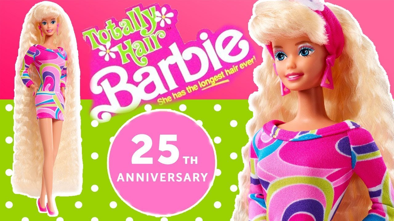Barbie Totally Hair 25th Anniversary/Review/Обзор и распаковка куклы