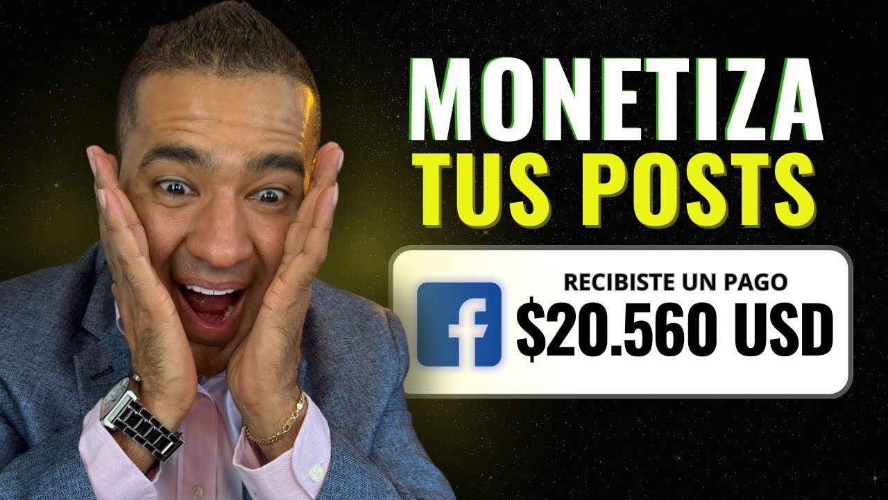 💥 MONETIZA FACEBOOK 2026: Fotos Virales Sin Salir en Cámara – Clase Paso a Paso