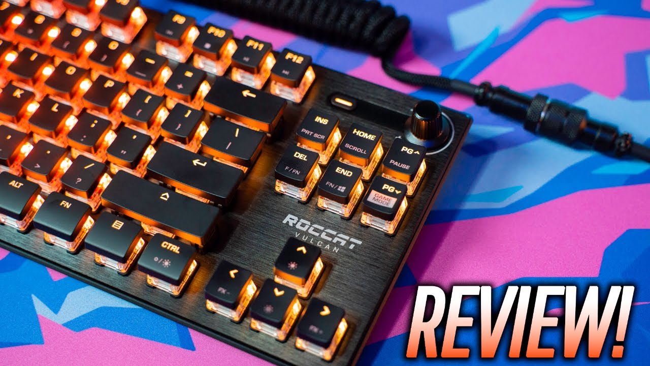 Roccat Vulcan TKL Pro Full Review! BEST OPTICAL SWITCHES?!