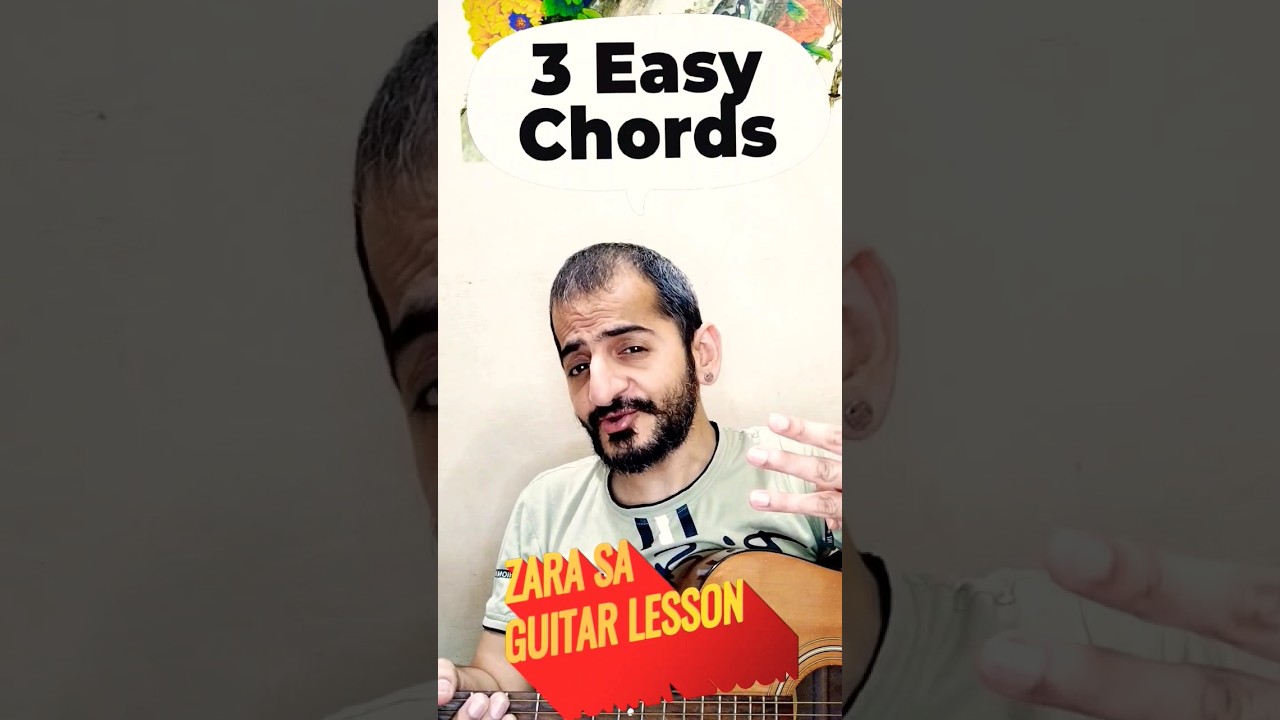 Zara Sa Guitar Lesson | 3 Chords Song | 