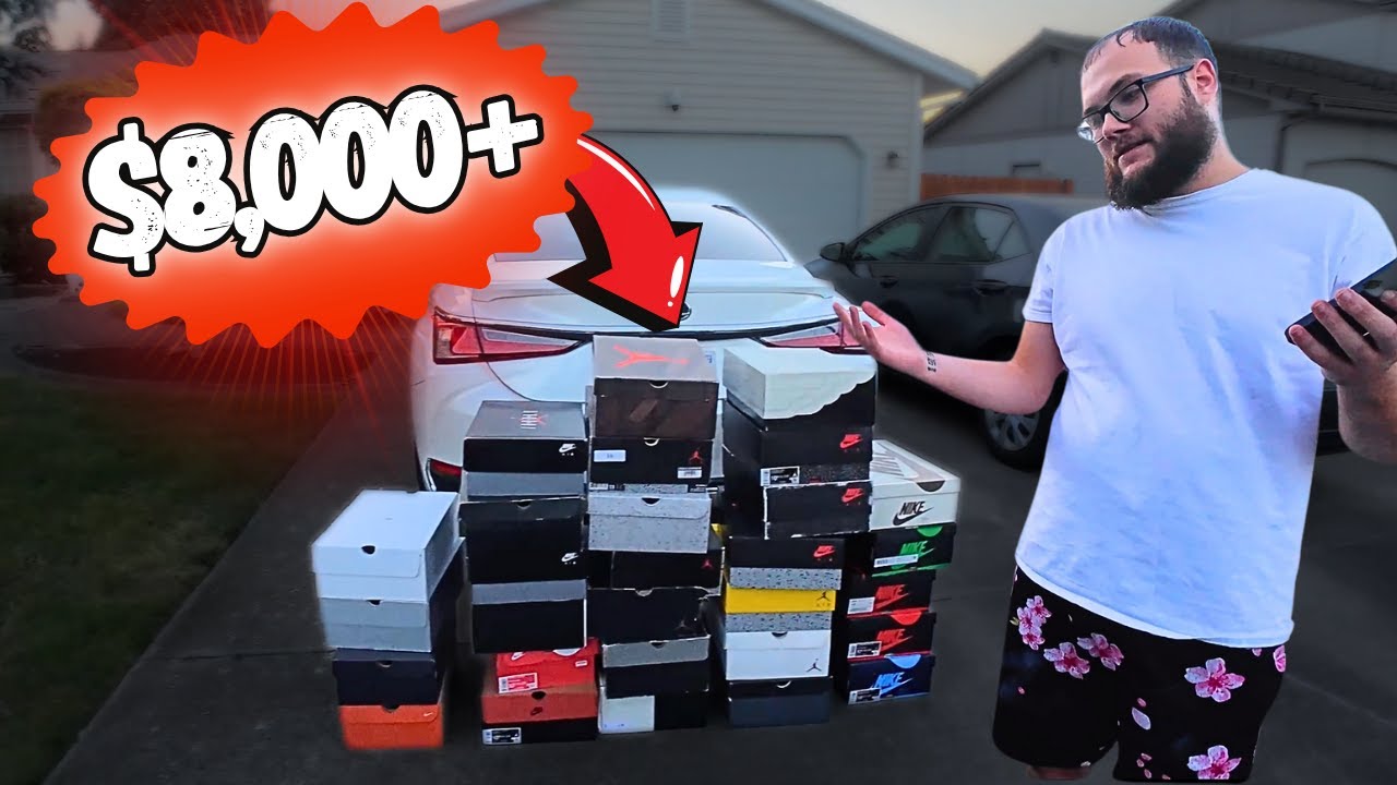 QUICK FLIPPING OVER 30 PAIRS OF SNEAKERS FOR PROFIT!
