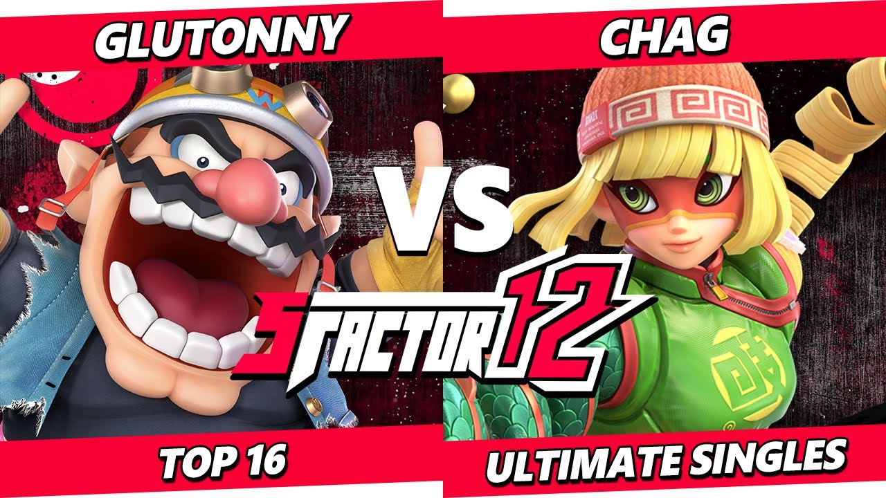 S Factor 12 - Glutonny (Wario) Vs. Chag (Min Min) Smash Ultimate - SSBU