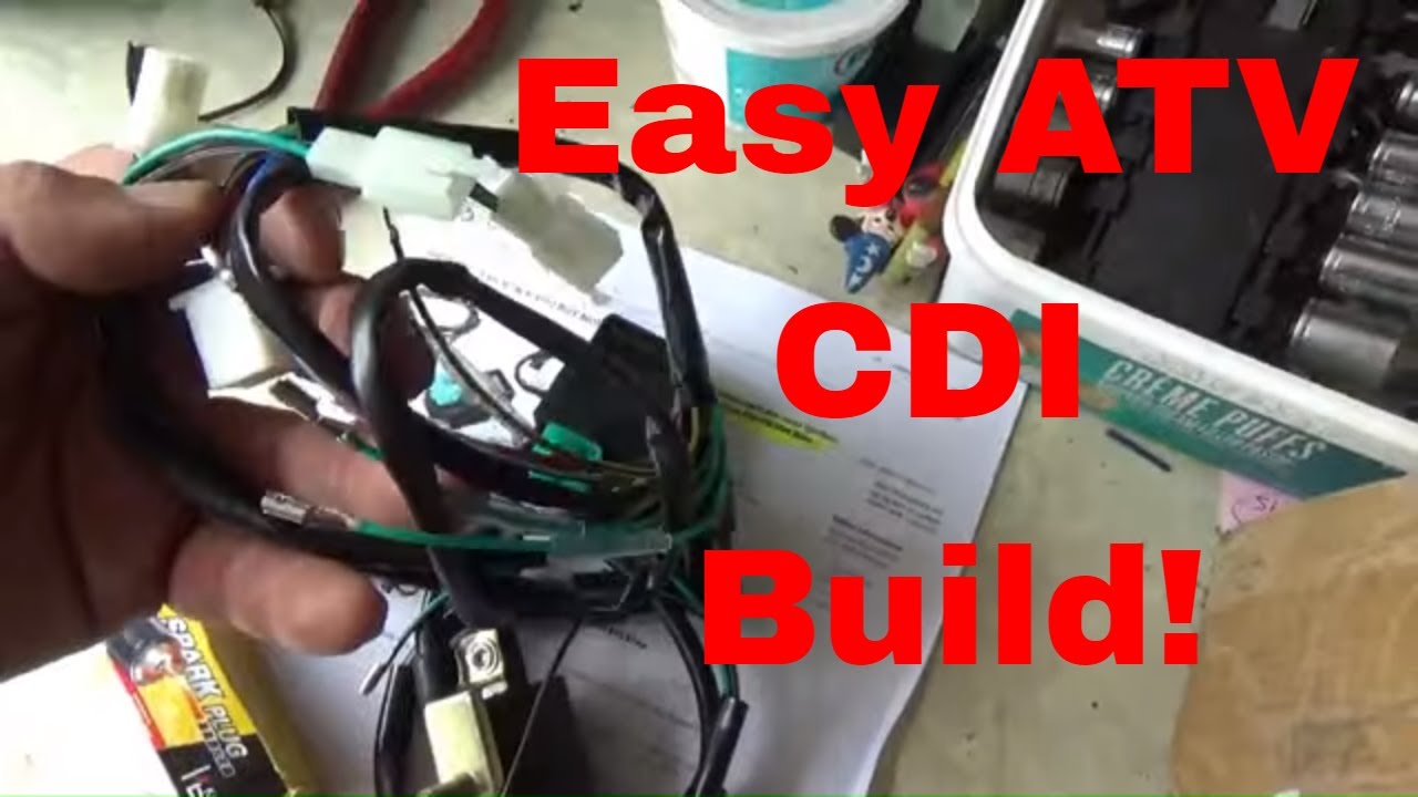 No Spark China ATV, Trashed Wire Harness, Cheap and Easy Replacement!