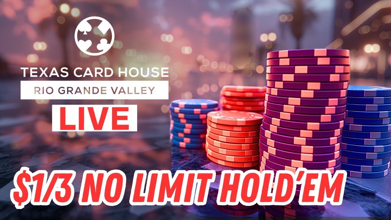 $1/$3 No-Limit Hold'em Poker Cash Game | Texas Card House RGV (9/18/24)