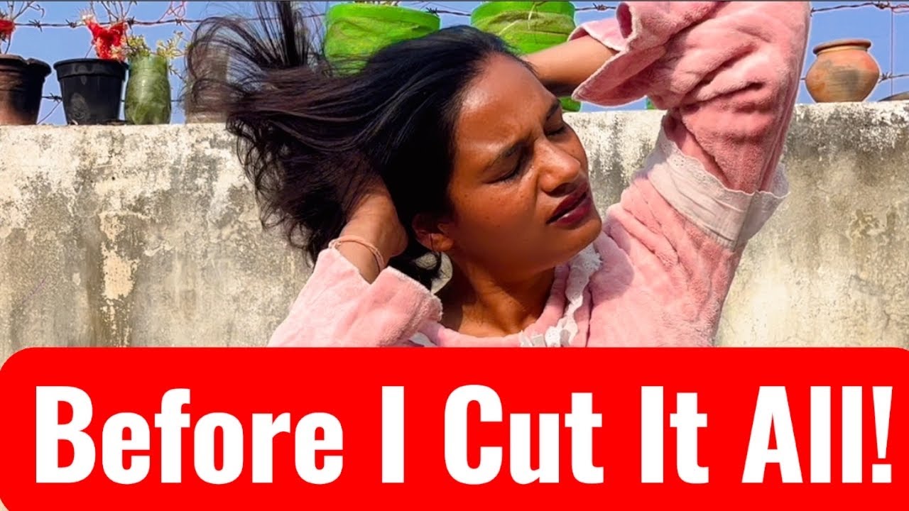 Last Hair Oiling Before I Cut It All Off! | Ep.118 | अमोहा Vlogs