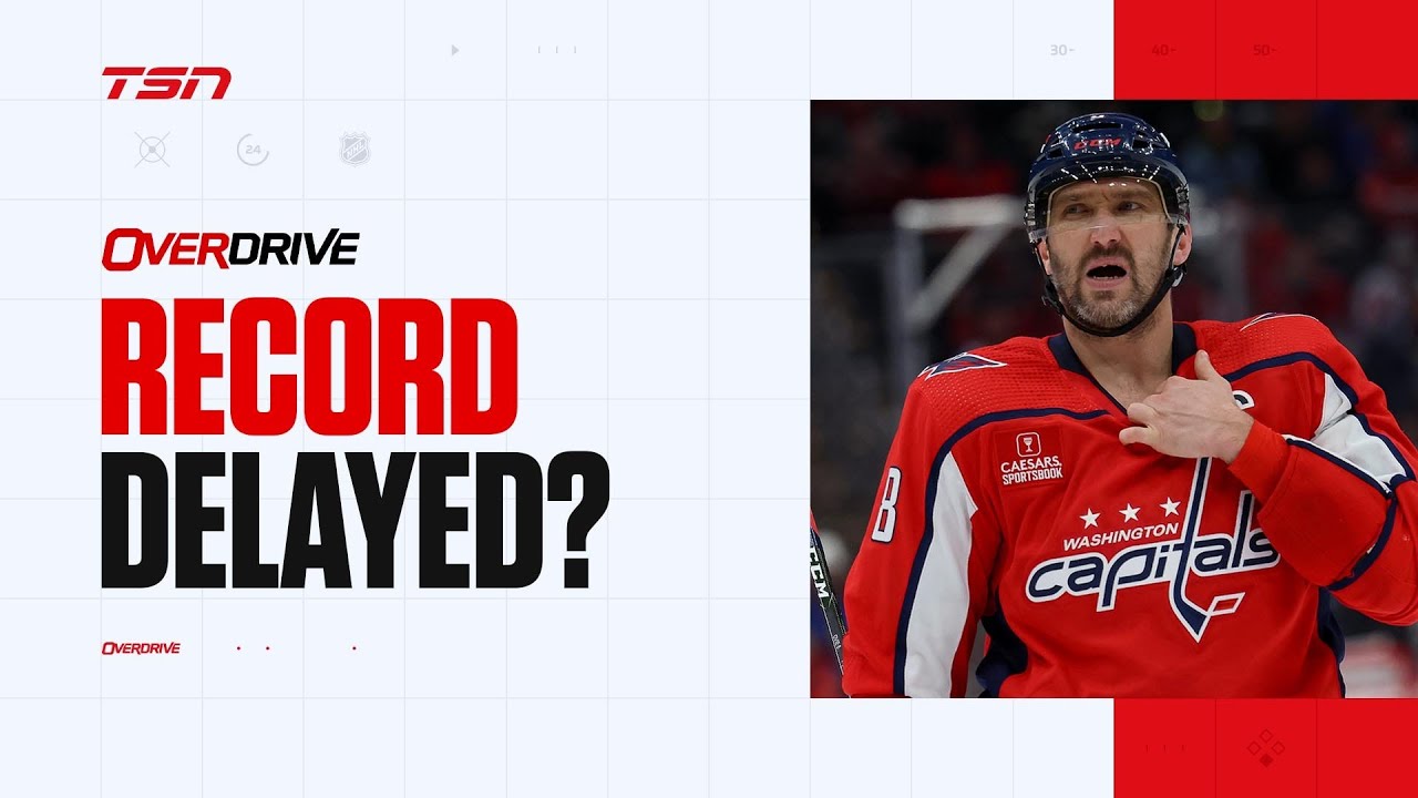 Does Ovechkin injury push record setting goal to next season? | OverDrive Hour 3 | 11-21-24