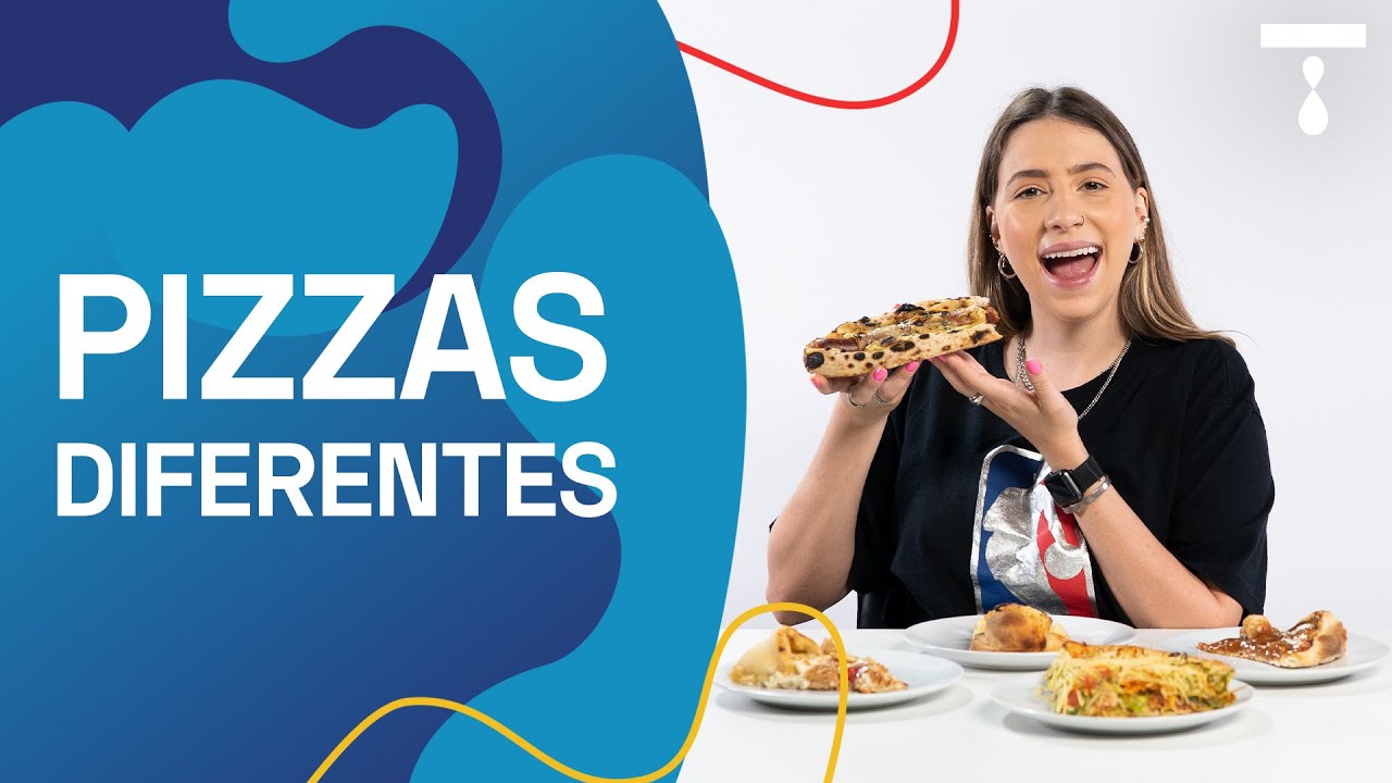 LIZ EXPERIMENTA SABORES INCOMUNS DE PIZZA | Liz Pede Bis