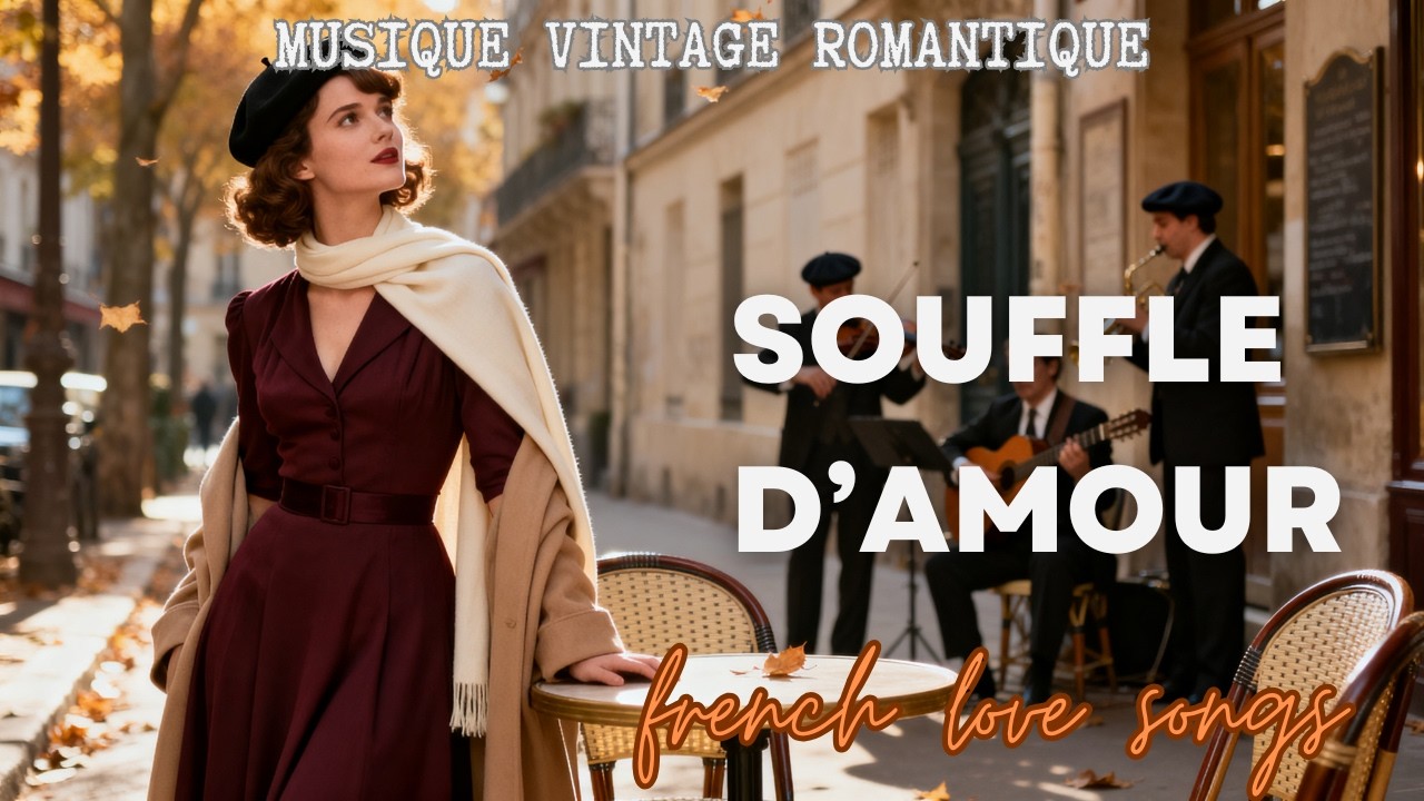 Chansons d'amour parisiennes des années 60|Romance française vintage