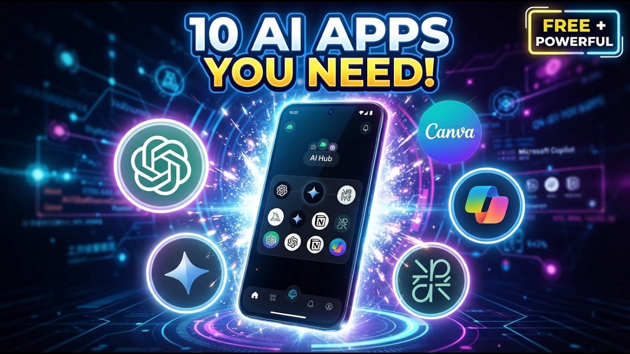 10 лучших AI-приложений для Android, которые понадобятся вам в 2026 году (меняют жизнь!)