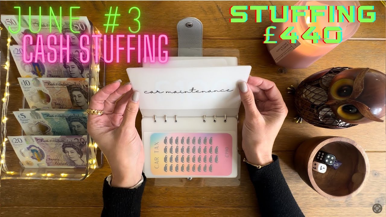 JUNE #3 CASH ENVELOPE STUFFING | STUFFING £440 | ENVELOPES & SAVINGS CHALLENGES | UK CASH STUFFING