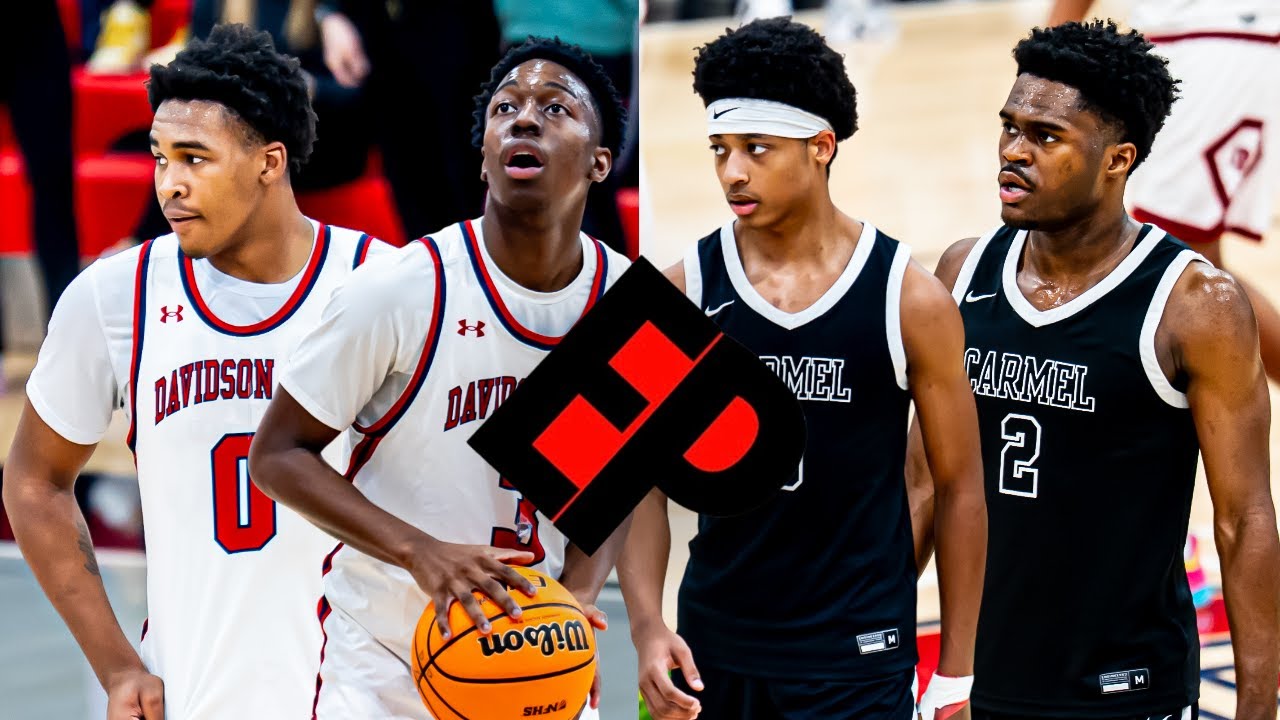 Davidson Day Vs Carmel Christian: D1 Recruit Xavier Hall Dominates The Paint! NC Private School Game