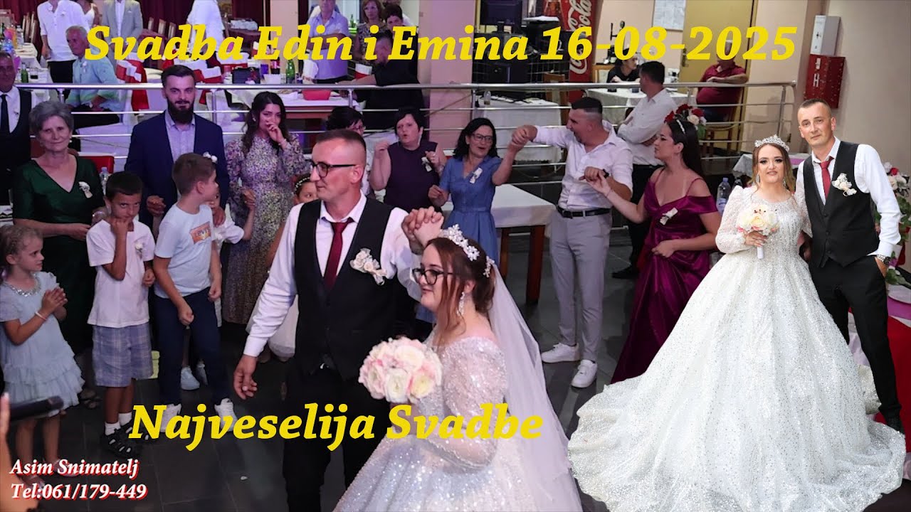 Wedding-Svadba Edin i Emina (3) dio Muzika Adela Šećić 16-08-2025 Asim Snimatelj