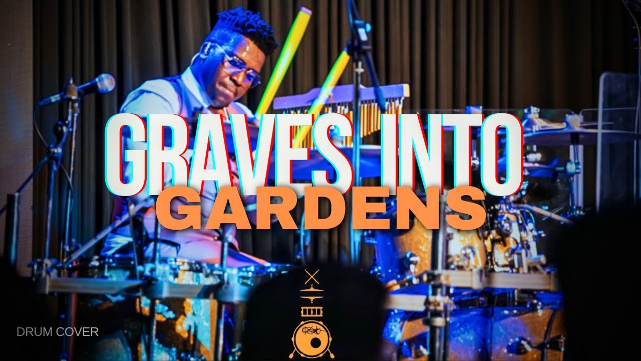 GRAVES INTO GARDENS DRUM COVER