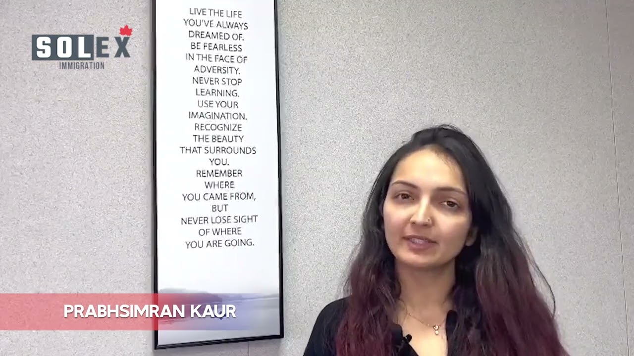 Prabhsimran Canada pr success story [SOLEX IMMIGRATION]
