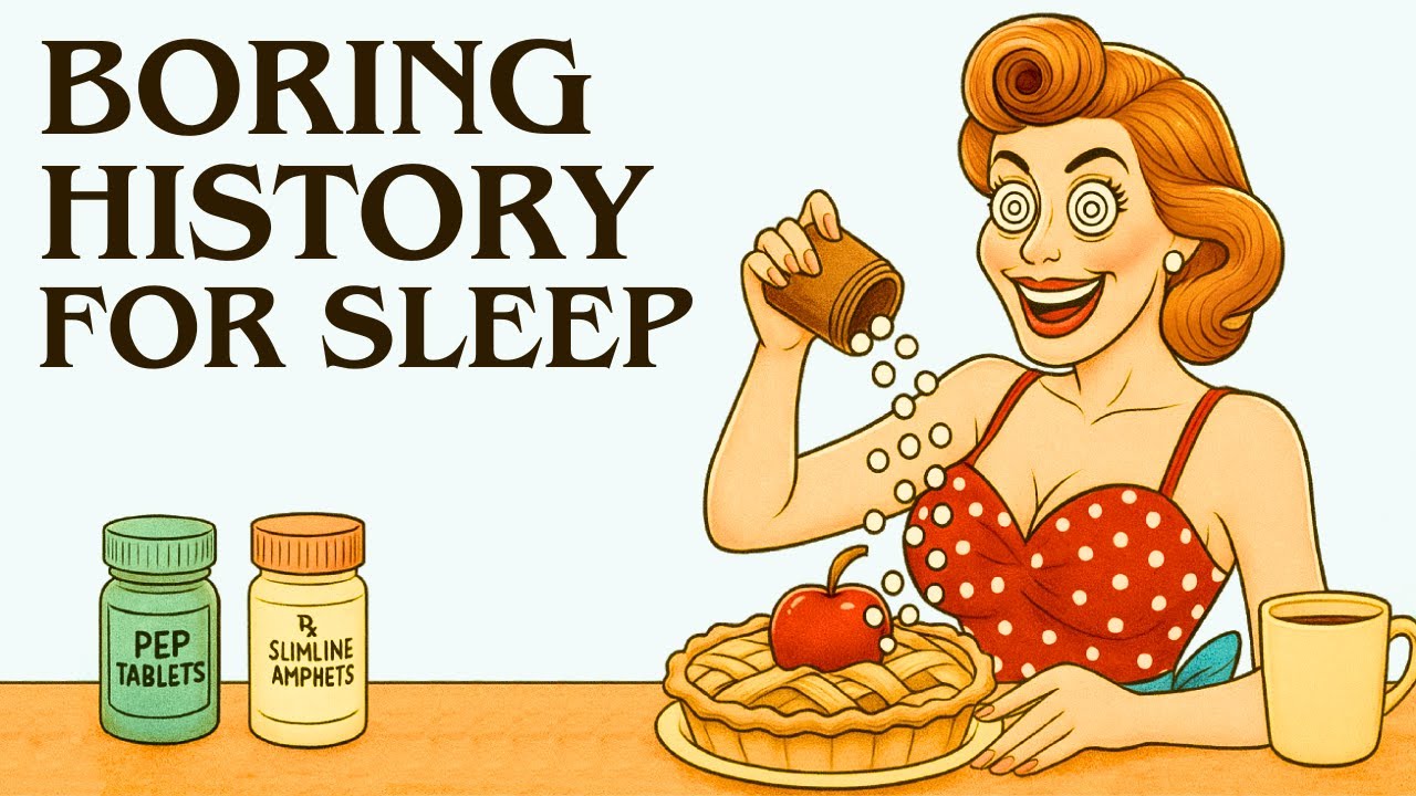 The DEADLY Benzedrine Addiction That Killed 1950s Housewives | Boring History For Sleep