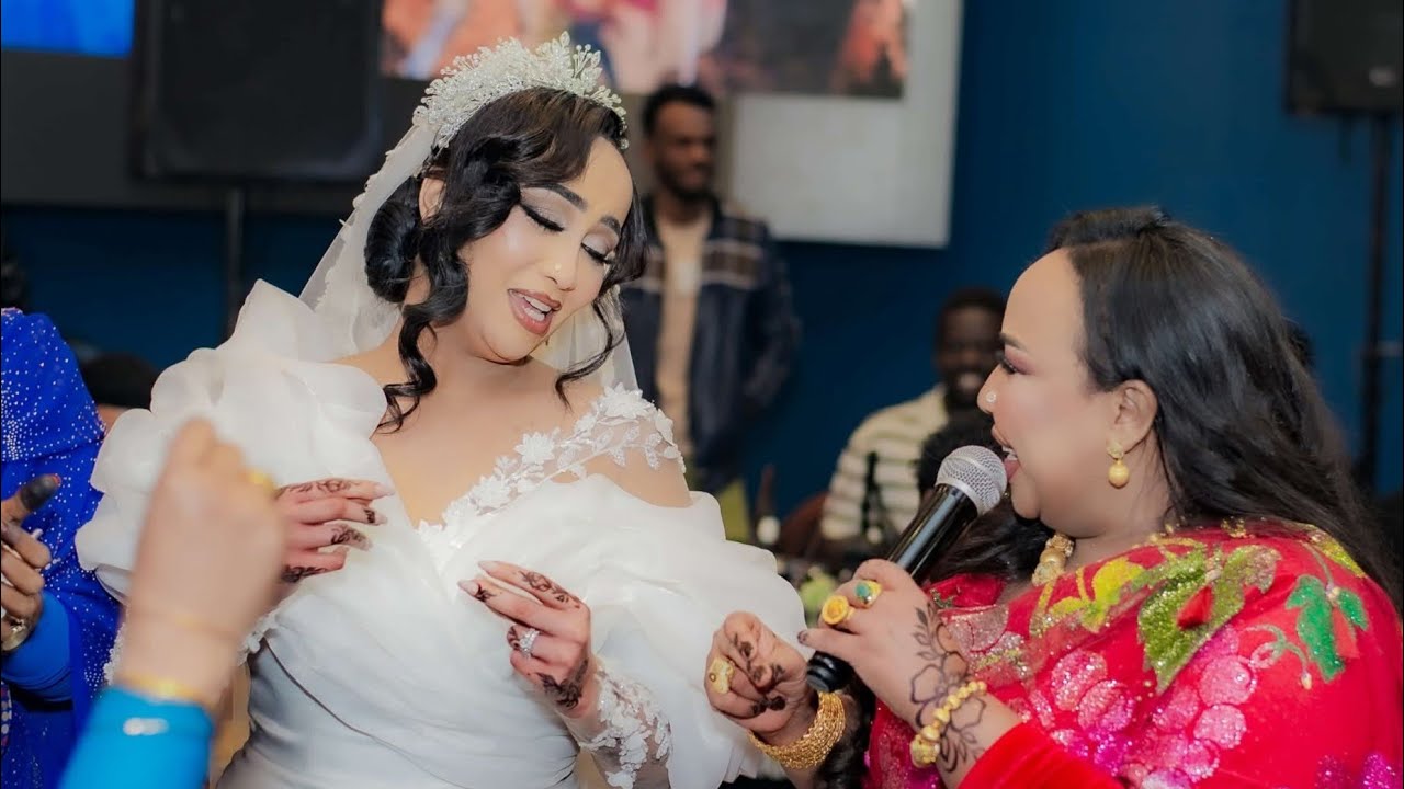 زواج الفنانة الجميلة رماز ميرغني 🌹🌹😍