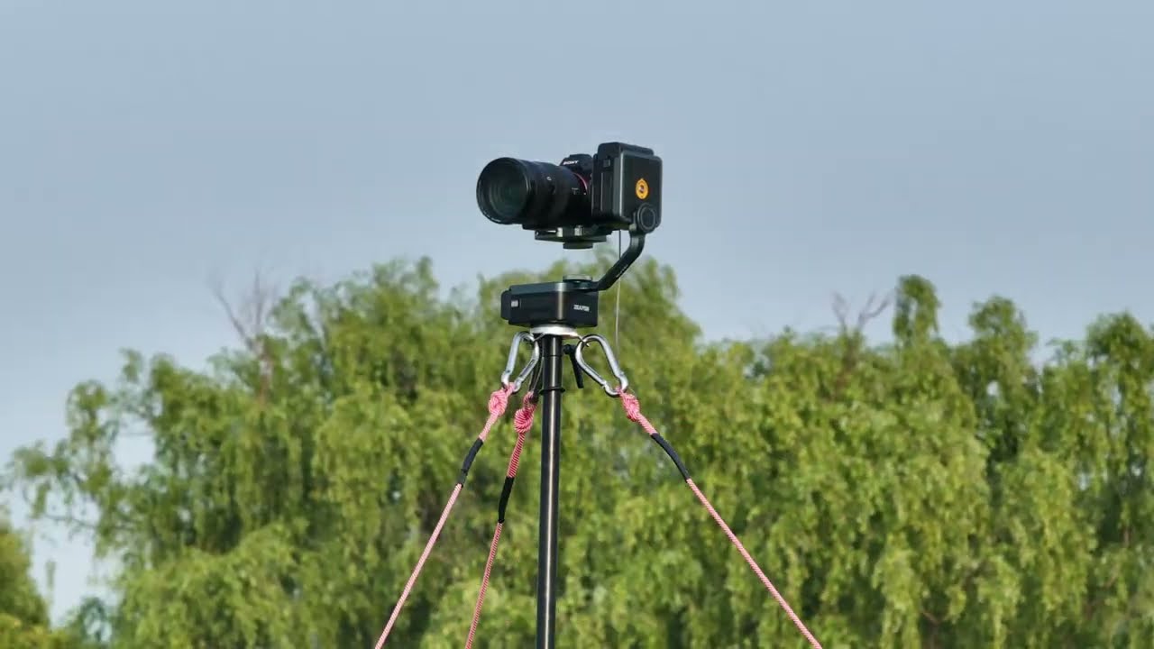 Reach New Height with the RAUBAY TT730 24ft Tall Tripod &ndash; Your Ultimate High-Angle Shooting Partner!