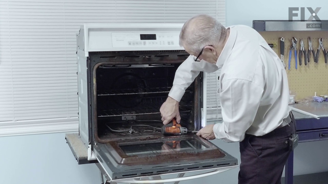 Whirlpool Range Repair - How to Replace the Motorized Door Lock Latch