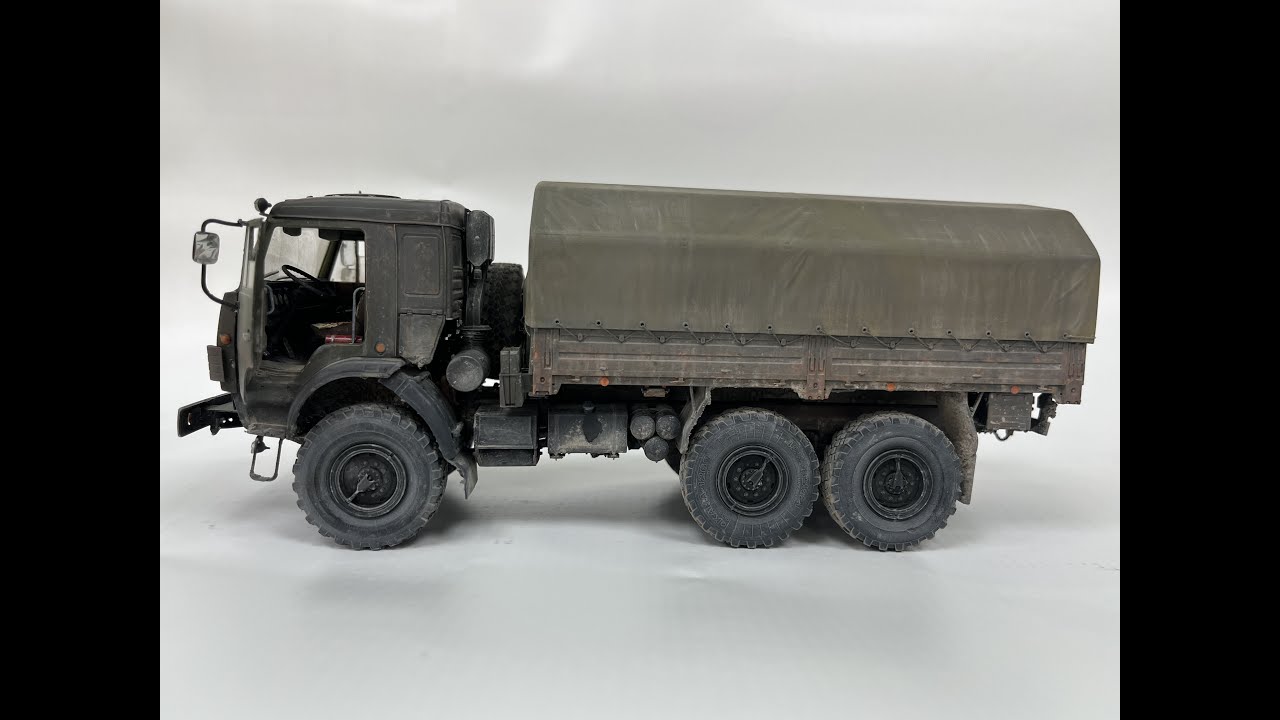 Kamaz Mustang 5350. Zvezda 1/35