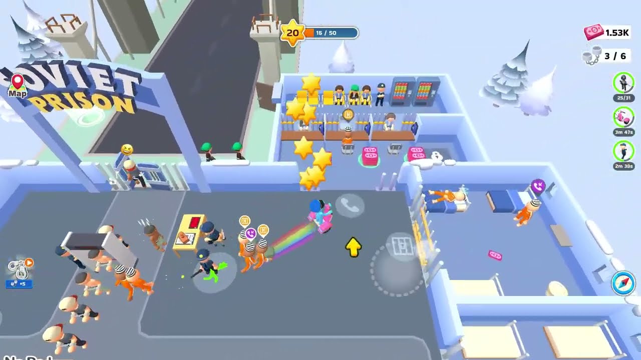 Prison Life roleplay with other players gets wild